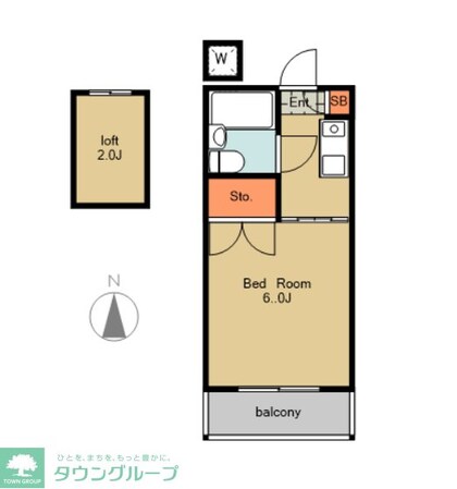 メゾンブランジュの物件間取画像